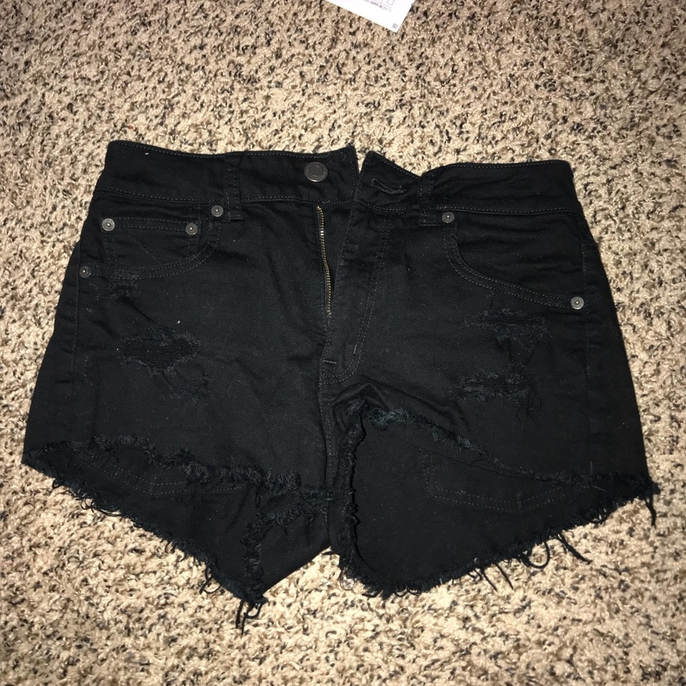 Black American Eagle Shorts